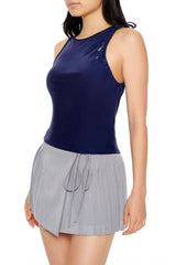 Metallic Ruched Tank Top | Forever 21 Womens