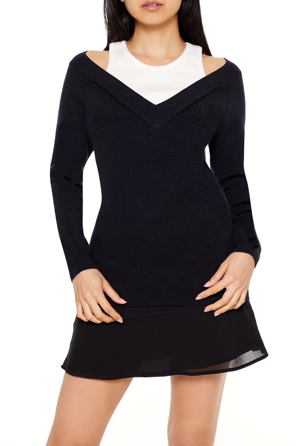 Combo Tank Top Sweater | Forever 21 Womens
