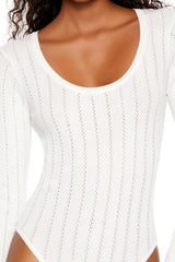 Sweater-Knit Thong Bodysuit | Forever 21 Womens