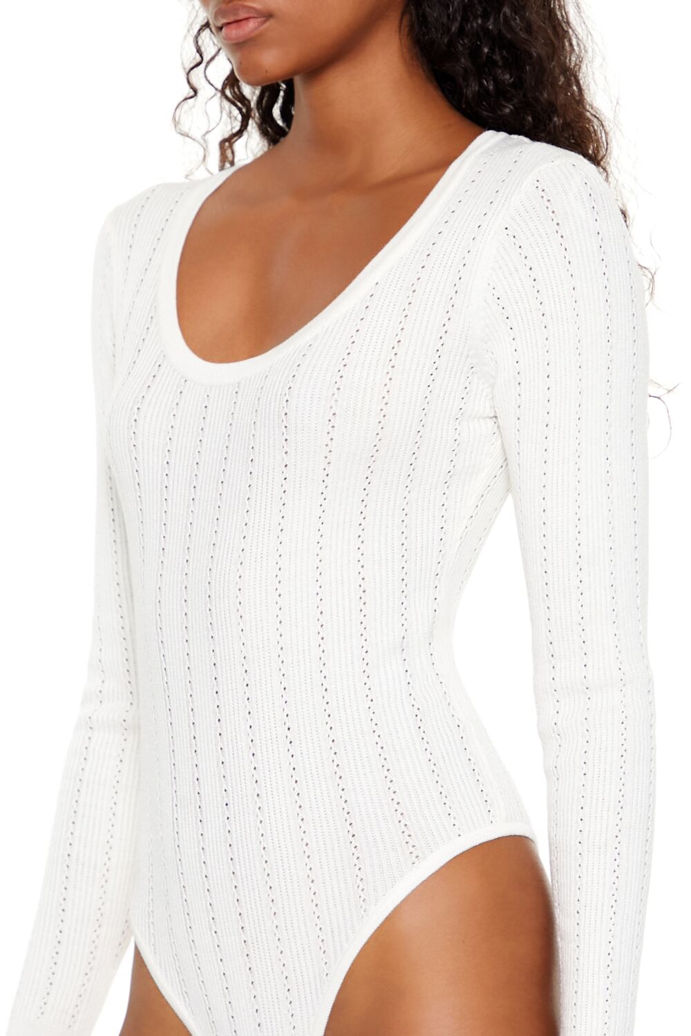 Sweater-Knit Thong Bodysuit | Forever 21 Womens