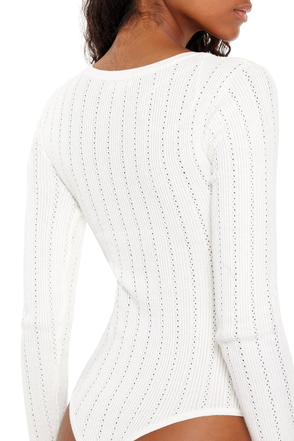 Sweater-Knit Thong Bodysuit | Forever 21 Womens