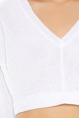 Open-Back Cropped Sweater | Forever 21 Womens