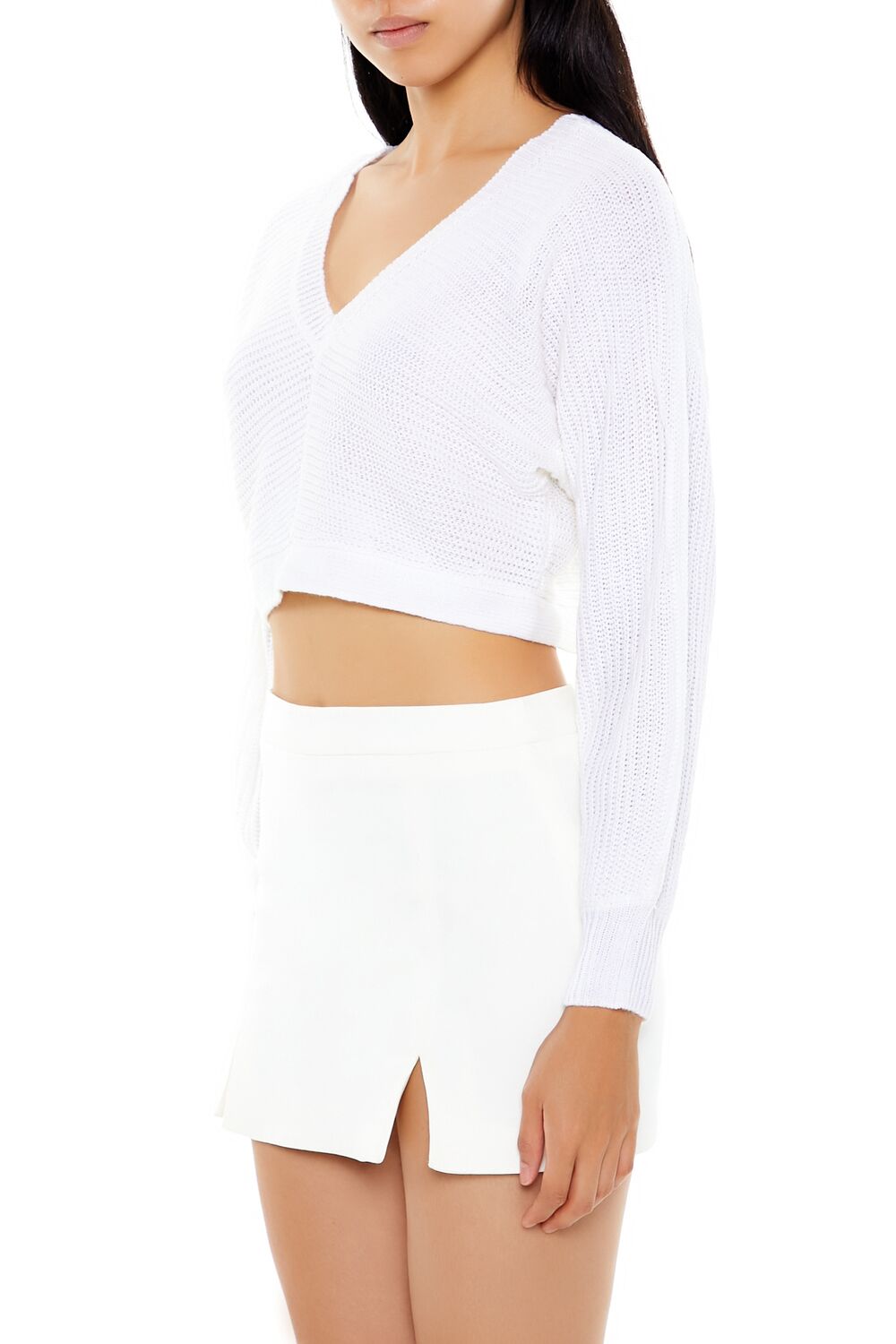 Open-Back Cropped Sweater | Forever 21 Womens