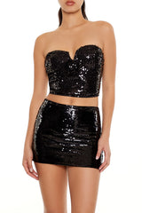 Sequin Sweetheart Tube Top | Forever 21 Womens