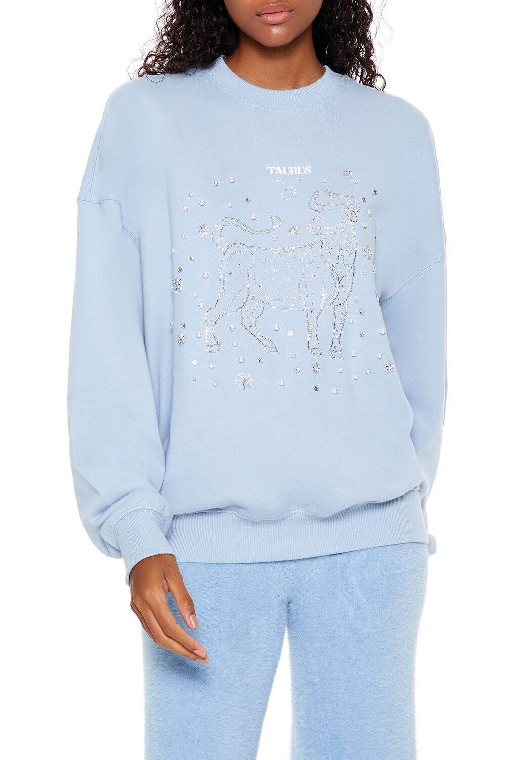 Beaded Taurus Pullover | Forever 21 Womens
