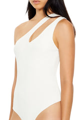 Sweater-Knit One-Shoulder Bodysuit | Forever 21 Womens