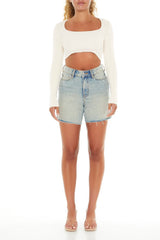 Strappy Sweater-Knit Crop Top | Forever 21 Womens