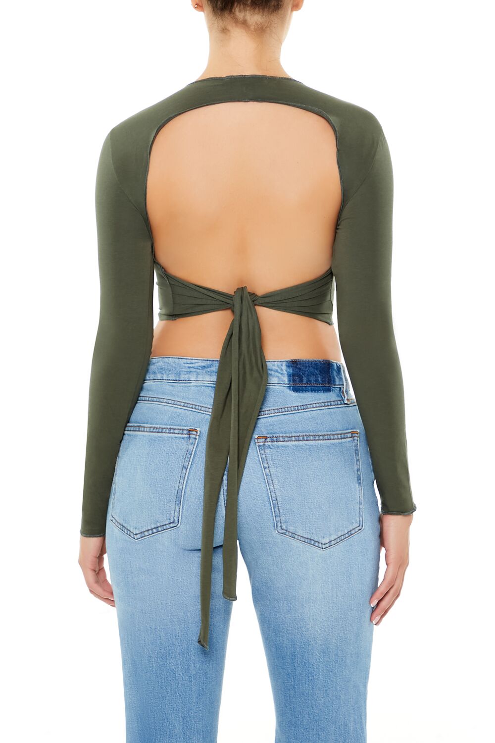 Open-Back Crop Top | Forever 21 Womens