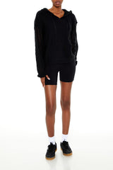 Open-Knit Netted Hoodie | Forever 21 Womens