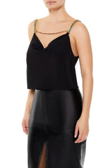 Rhinestone Chain Satin Cami | Forever 21 Womens
