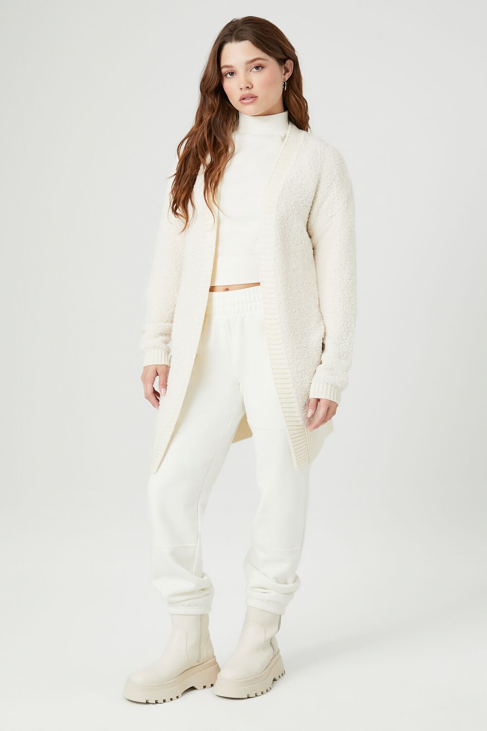 Open-Front Cardigan Sweater | Forever 21 Womens