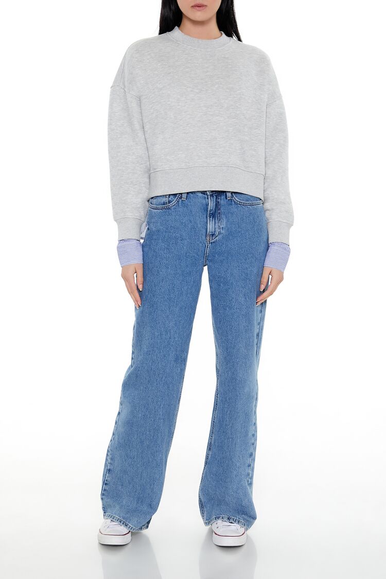 Striped Colorblock Combo Pullover | Forever 21 Womens