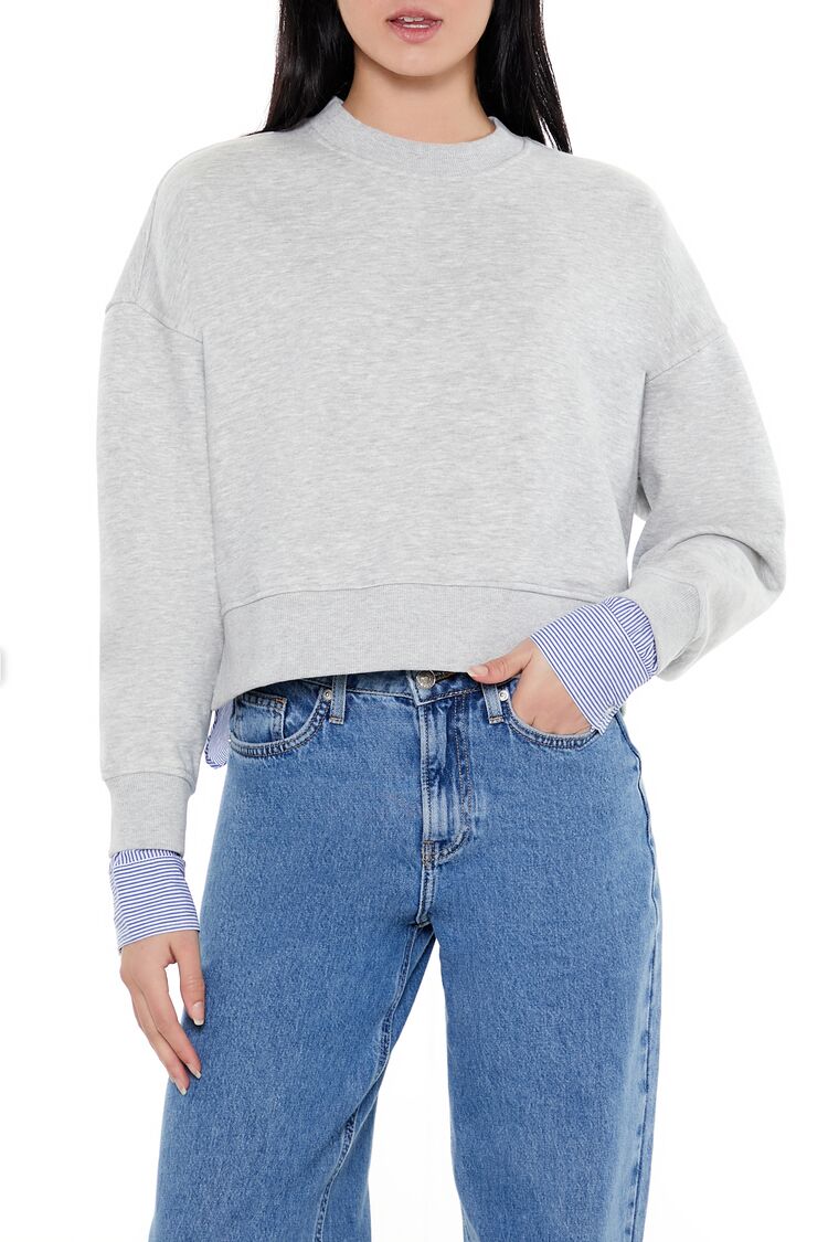 Striped Colorblock Combo Pullover | Forever 21 Womens