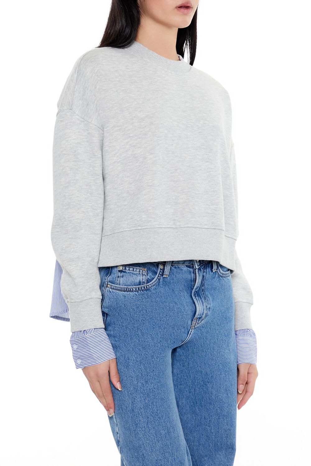 Striped Colorblock Combo Pullover | Forever 21 Womens