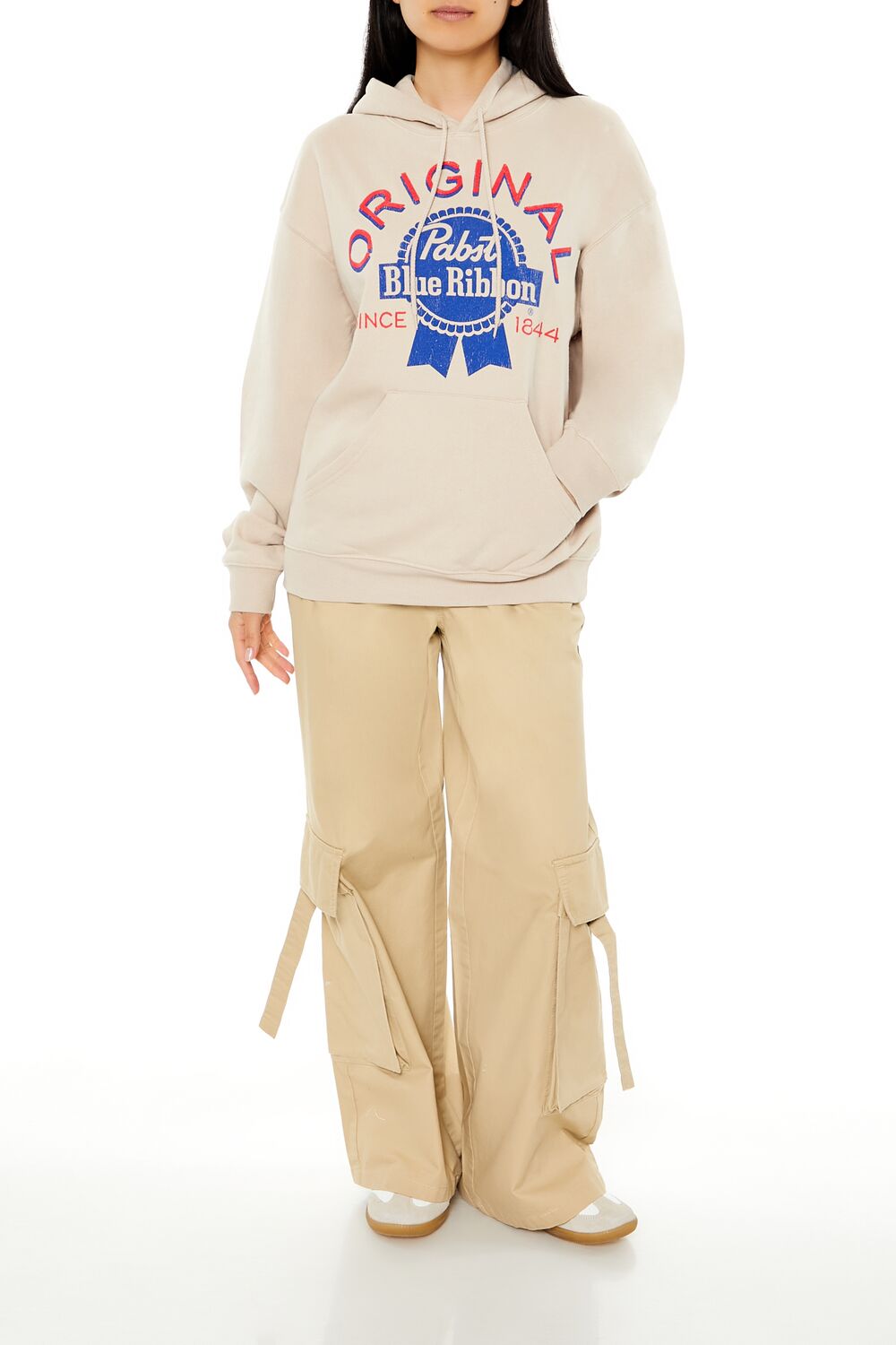 Original Pabst Blue Ribbon Hoodie | Forever 21 Womens