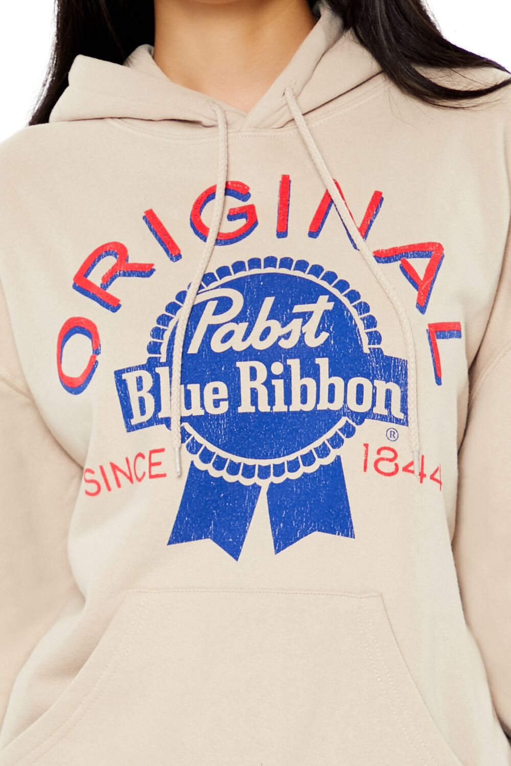 Original Pabst Blue Ribbon Hoodie | Forever 21 Womens