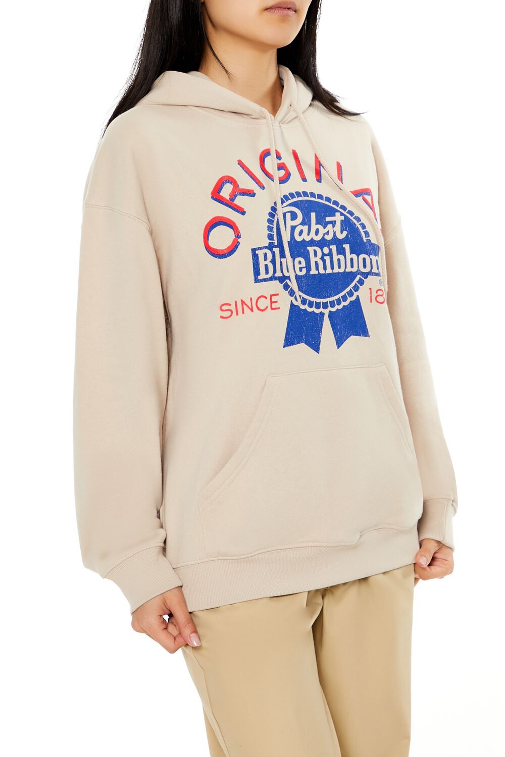 Original Pabst Blue Ribbon Hoodie | Forever 21 Womens
