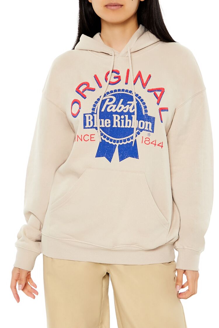 Original Pabst Blue Ribbon Hoodie | Forever 21 Womens