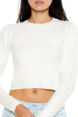 Textured Cropped Sweater | Forever 21 Womens