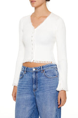 Frayed Cardigan Sweater | Forever 21 Womens
