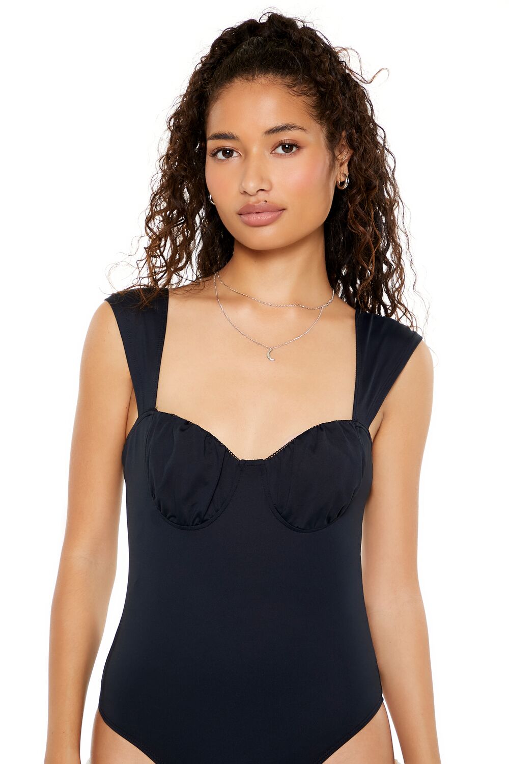 Ruched Sweetheart Bodysuit | Forever 21 Womens