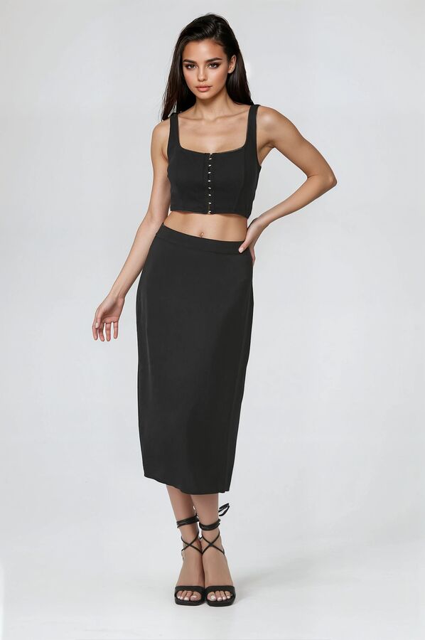 Hook-and-Eye Cropped Tank Top | Forever 21 Womens