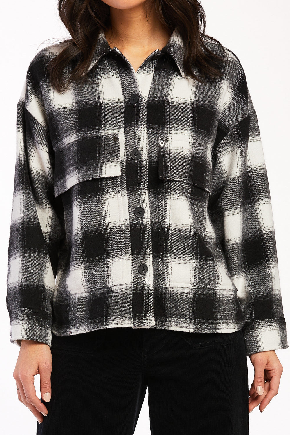 Monsay Drop Shoulder Button Down | Forever 21 Womens