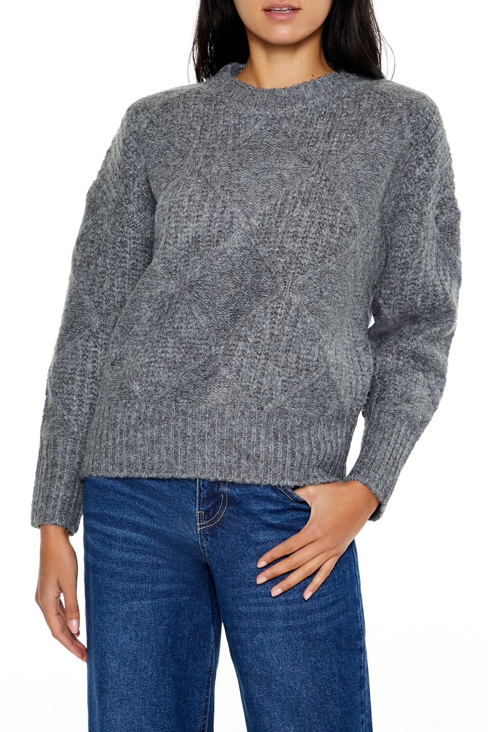 Textured Marled Knit Sweater | Forever 21 Womens