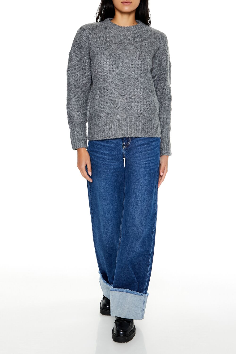 Textured Marled Knit Sweater | Forever 21 Womens