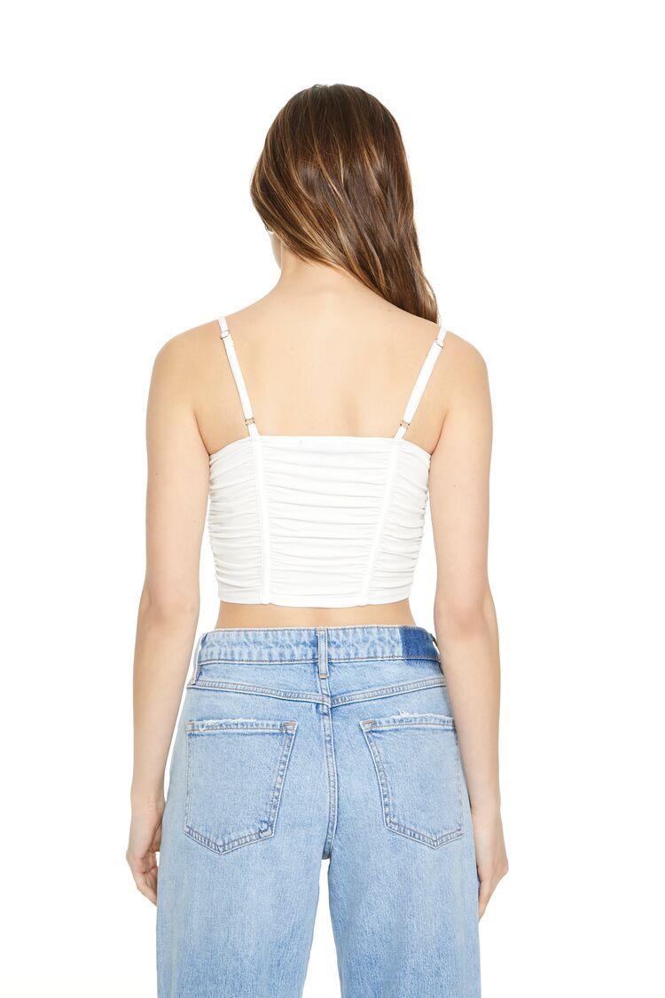 Ruched Cropped Cami | Forever 21 Womens