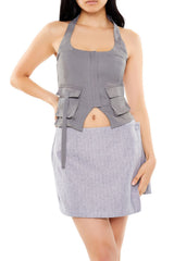 Split-Hem Halter Top | Forever 21 Womens