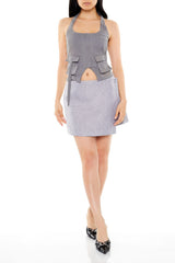 Split-Hem Halter Top | Forever 21 Womens