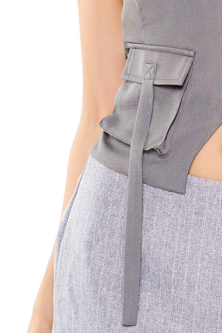Split-Hem Halter Top | Forever 21 Womens