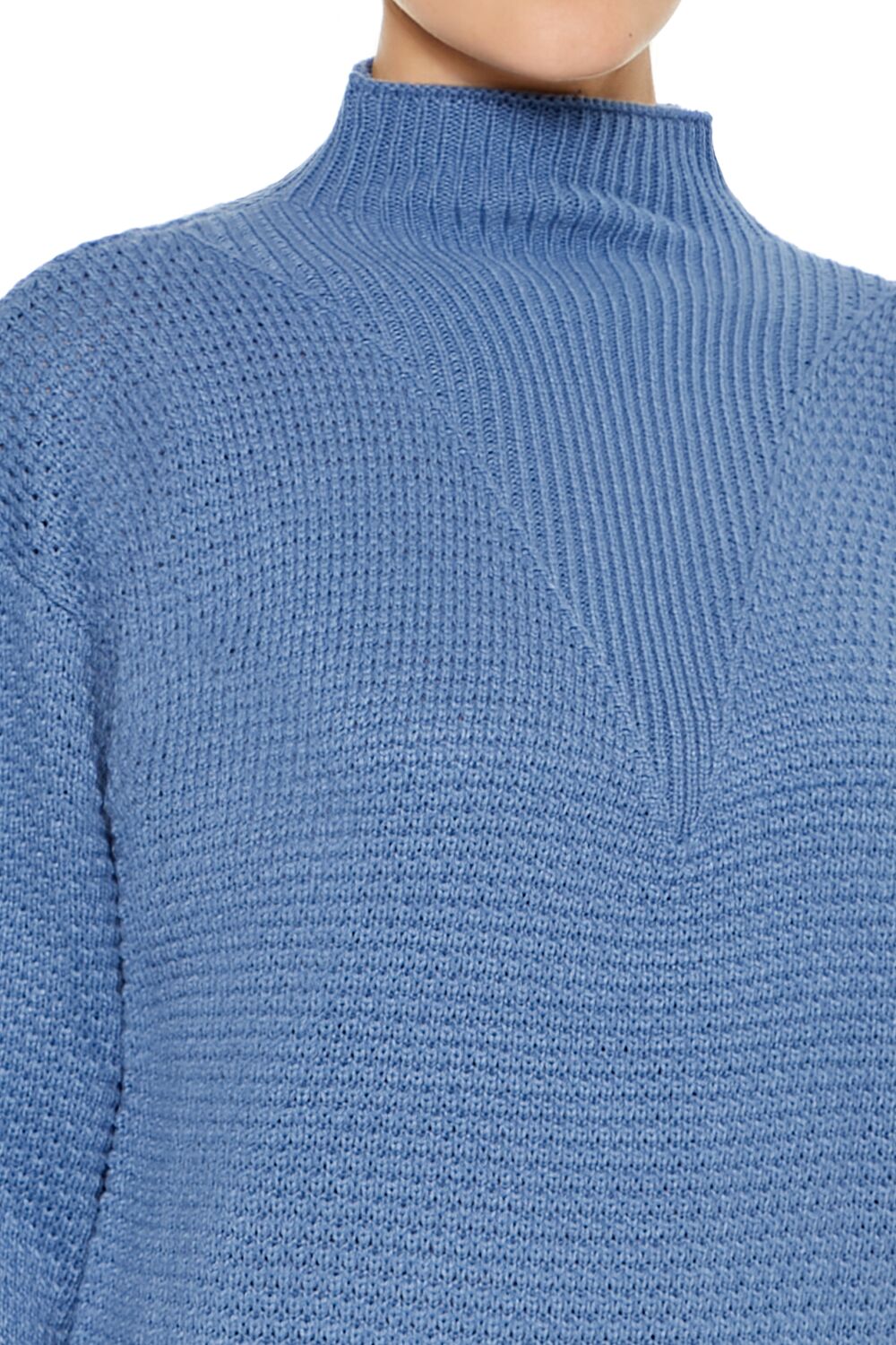 Textured Mock Neck Sweater | Forever 21 Womens