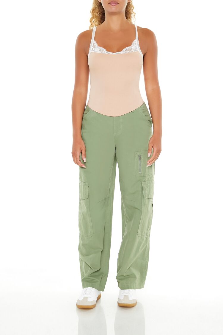 Seamless Lace-Trim Cami | Forever 21 Womens