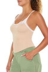 Seamless Lace-Trim Cami | Forever 21 Womens
