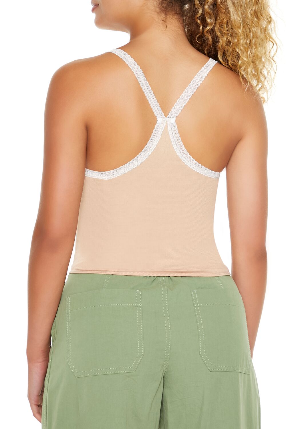 Seamless Lace-Trim Cami | Forever 21 Womens