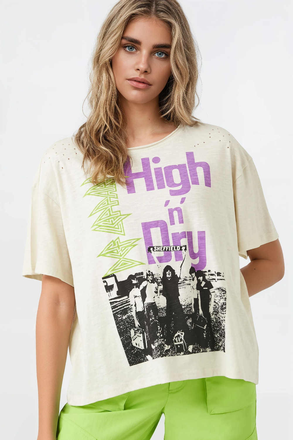 Def Leppard High N Dry Graphic Tee | Forever 21 Womens