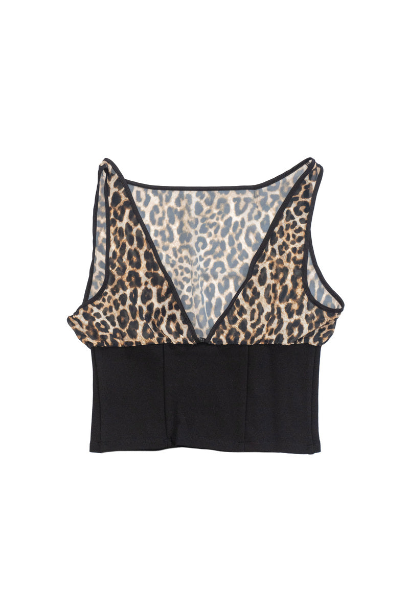 Sheer Leopard Print Top | Forever 21 Womens
