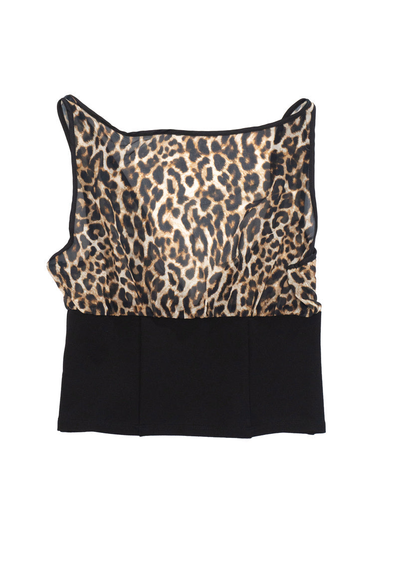 Sheer Leopard Print Top | Forever 21 Womens