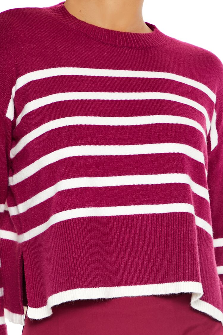 Striped Cropped Sweater | Forever 21 Womens