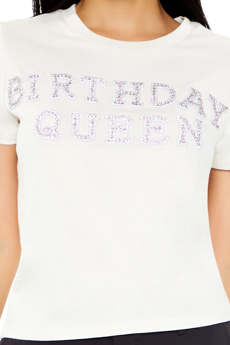 Rhinestone Birthday Queen Tee | Forever 21 Womens