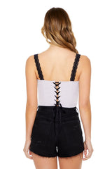 Sweetheart Bow Crop Top | Forever 21 Womens