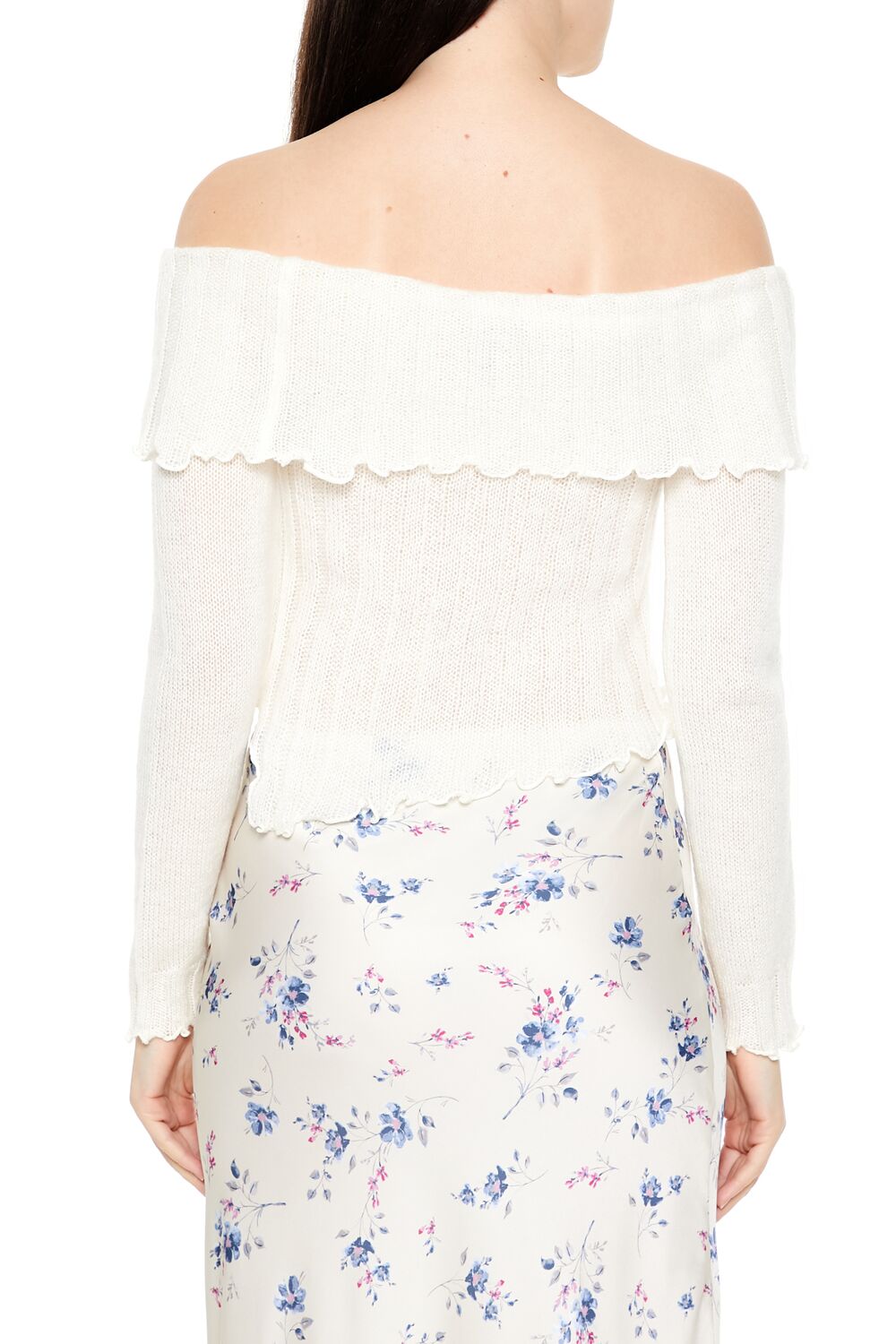 Ribbed Off-the-Shoulder Sweater | Forever 21 Womens