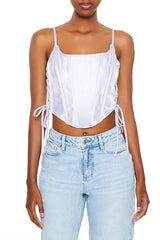 Lace-Up Corset Cami | Forever 21 Womens