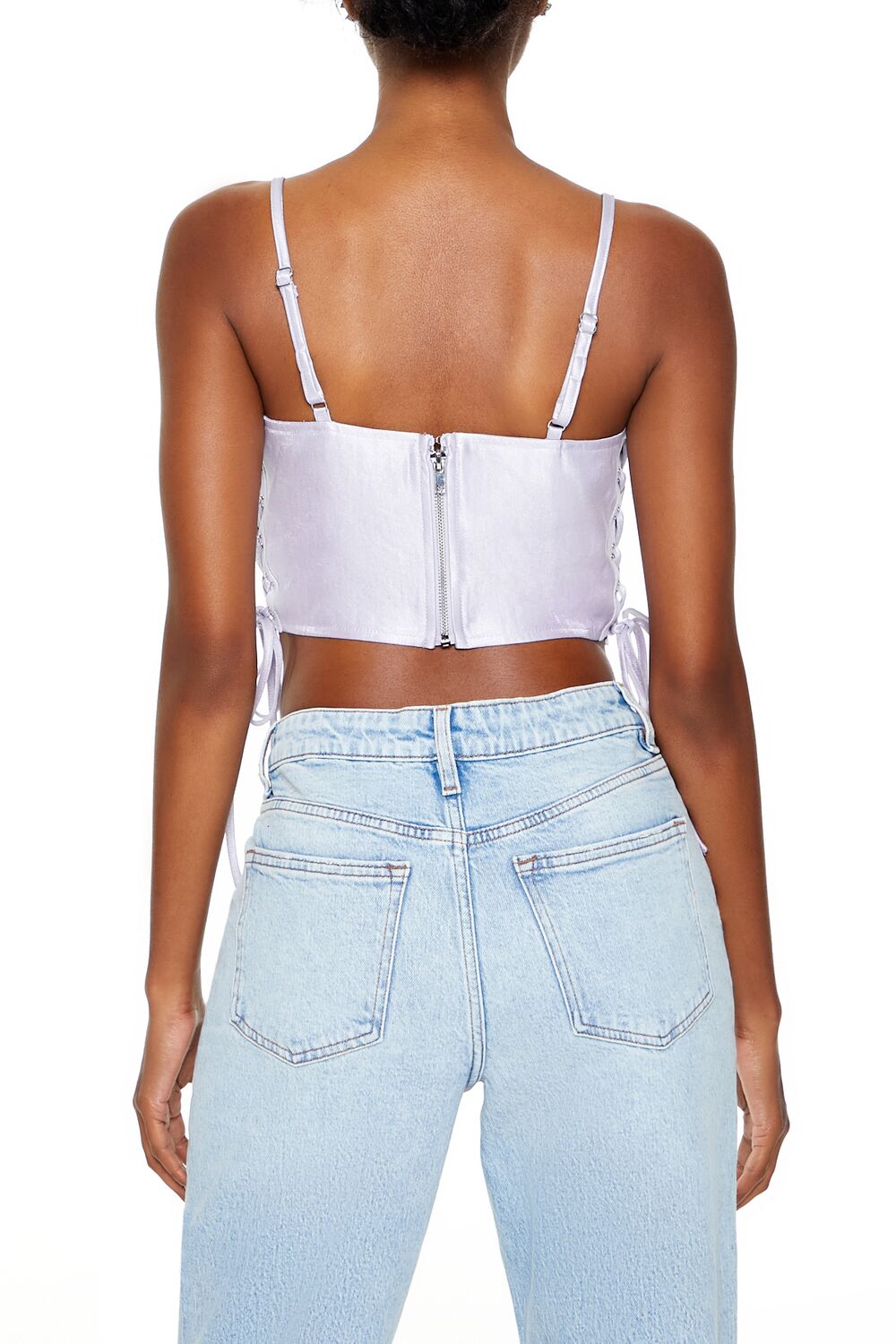 Lace-Up Corset Cami | Forever 21 Womens
