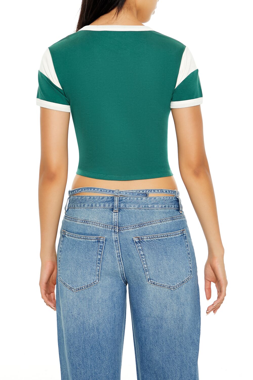 New York Cropped Ringer Tee | Forever 21 Womens