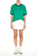 V-Neck Ringer Jersey | Forever 21 Womens