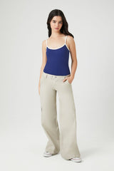Ribbed Knit Ringer Cami Bodysuit | Forever 21 Womens