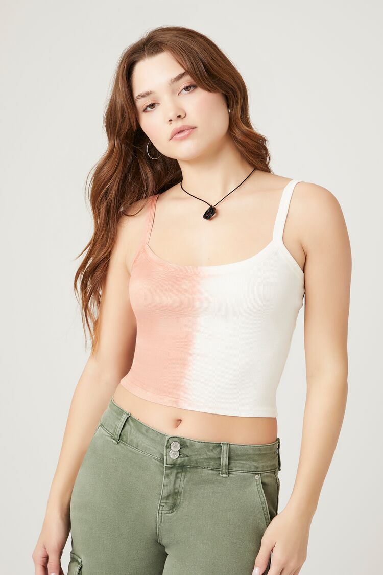 Rib-Knit Tie-Dye Cami | Forever 21 Womens